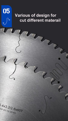 TCT-Karbid-Zähne-Rundsäge für professionelles und vielseitiges Aluminiumschneiden