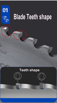 TCT-Karbid-Zähne Aluminium-Rundsäge Schneidemesser 200-1000 mm Durchmesser
