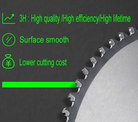 Karbid Tipps Metall Schneidesaugemehl für Edelstahl Ti-beschichtet 285mm BS BW Zähne