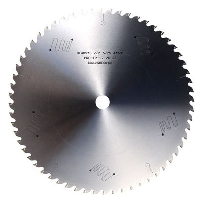 60/80/100/120 Zähne Typ Karbid Spitze Rundsäge Klinge für Aluminium Säge Maschine