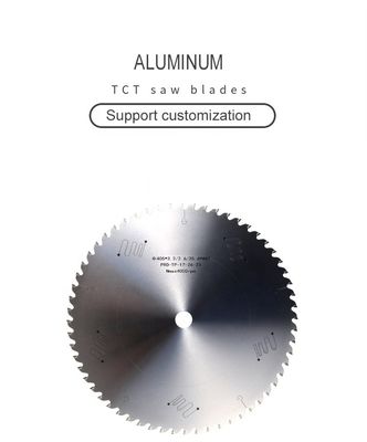 60/80/100/120 Zähne Typ Karbid Spitze Rundsäge Klinge für Aluminium Säge Maschine
