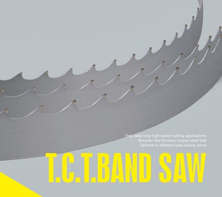 0.65-1.25MM Breite der Klinge Schweißsägewerk Karbid Spitze Holz Band Säge Klinge für hartes Holz