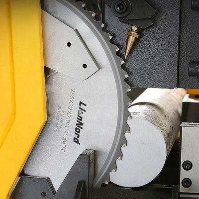 Wolframkarbid-Tipps Metallkreissäge mit TIACN-Beschichtung 250-500mm Größe Lieferung
