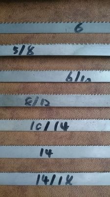 Metallschneidesaugblatt 0,6 mm Dicke und 14/18 Zähne pro Zoll für verschiedene Anwendungen