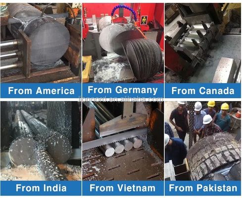 Intelligente CNC-Metall-Bandsäge mit 4kw Motorleistung und 4400*34mm Klingengröße