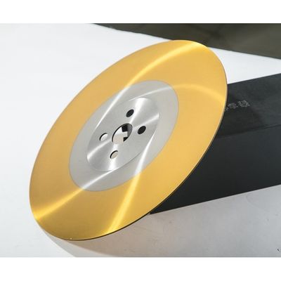 Veredelung mit Ti beschichtetem Hochgeschwindigkeitsstahl 24 Zoll Rundsägenblatt für Metall 275*2,5 mm