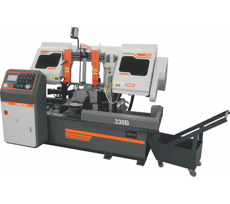 Automatische CNC-Metallschneidebandsäge für Stahlstange und Rohr mit starkem Motor