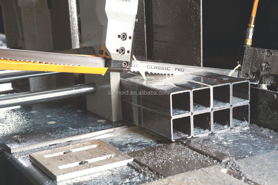 Automatische CNC-Metallschneidebandsäge für Stahlstange und Rohr mit starkem Motor