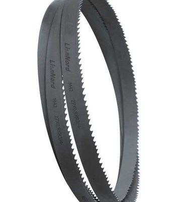 Genaues Schneiden von Edelstahl und Rohr mit 0,042in Blade Dicke Bandsäge Blades