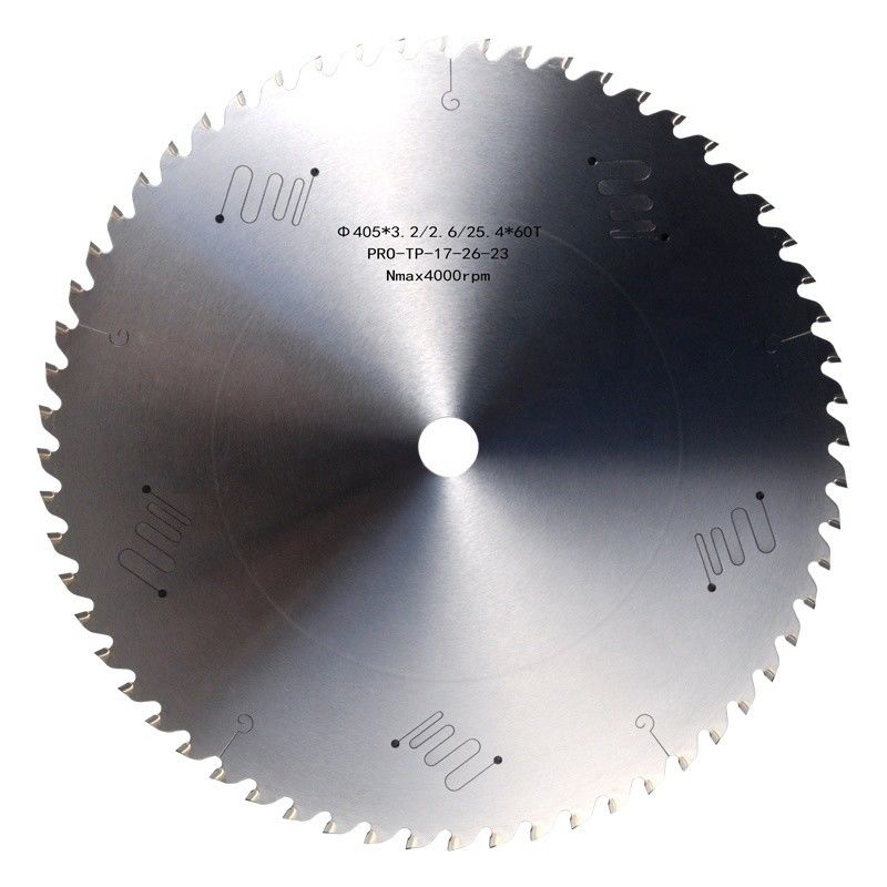 60/80/100/120 Zähne Typ Karbid Spitze Rundsäge Klinge für Aluminium Säge Maschine