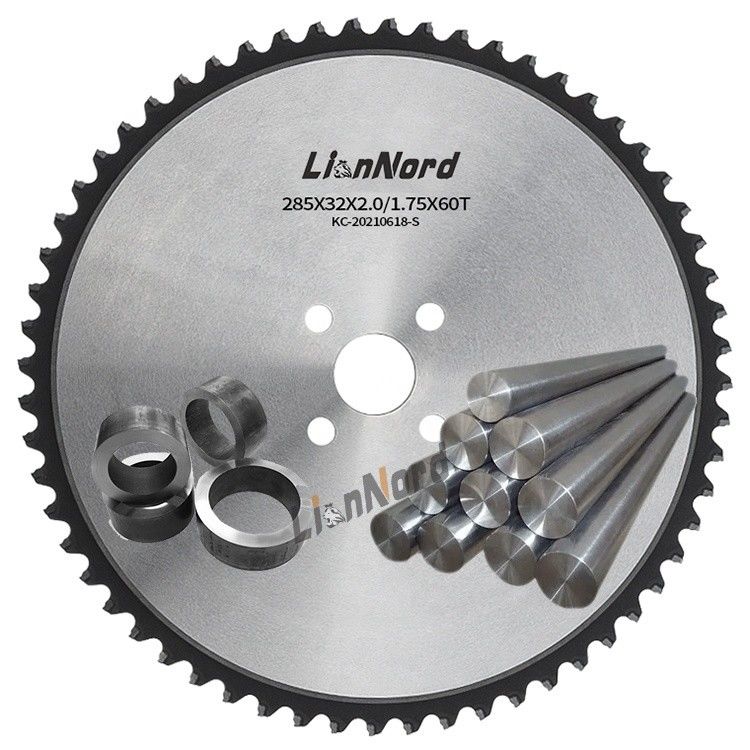 Wolframkarbid-Tipps Metallkreissäge mit TIACN-Beschichtung 250-500mm Größe Lieferung